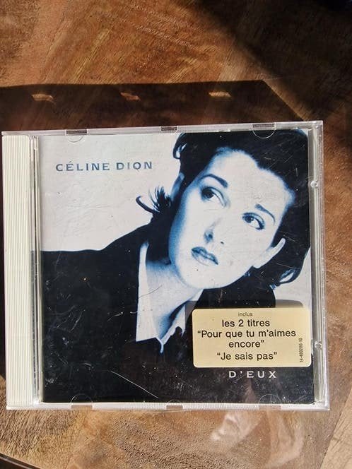 Céline Dion - D'eux CD (inclus "Pour que tu m'aimes encore"), Ophalen of Verzenden, Gebruikt