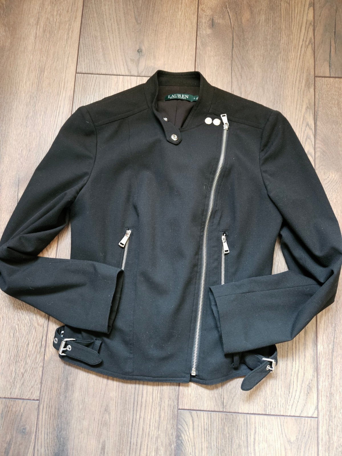 Zwart Ralph Lauren jasje - Stijlvol en tijdloos, Zwart, Ophalen of Verzenden, Zo goed als nieuw, Ralph Lauren