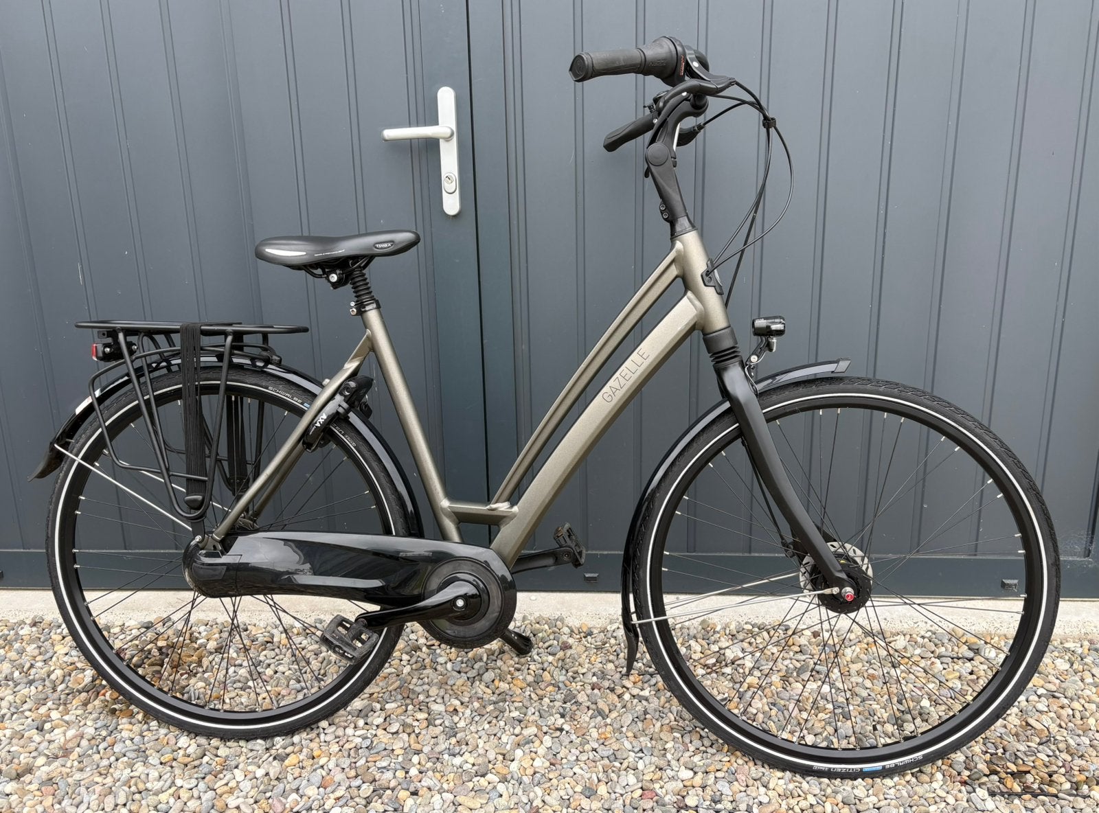 Als nieuw, Gazelle chamonix c8 damesfiets h53 met garantie, Ophalen, ., Aluminium, Zo goed als nieuw
