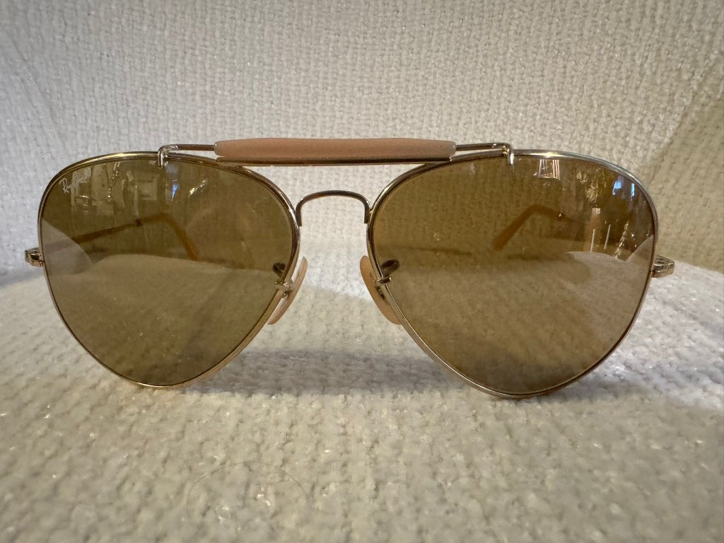 Vintage B&L Ray-Ban RB50 General Outdoorsman 62 zonnebril G4, Ray-Ban USA, Gebruikt, Zonnebril, Overige kleuren
