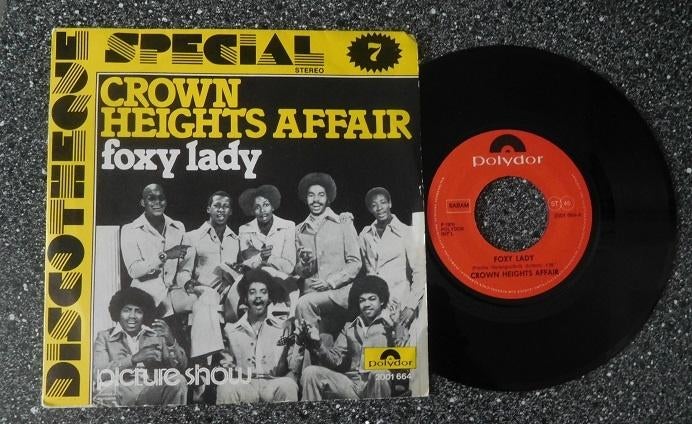 Crown Heights Affair - foxy lady (vanaf € 1,50), 7 inch, Single, Ophalen of Verzenden, Zo goed als nieuw