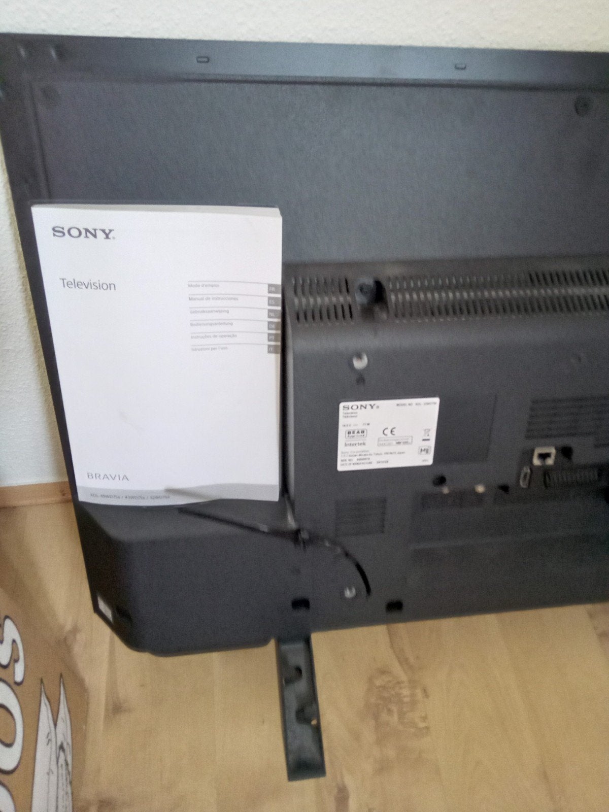 TV, Ophalen, LCD, Zo goed als nieuw, Sony