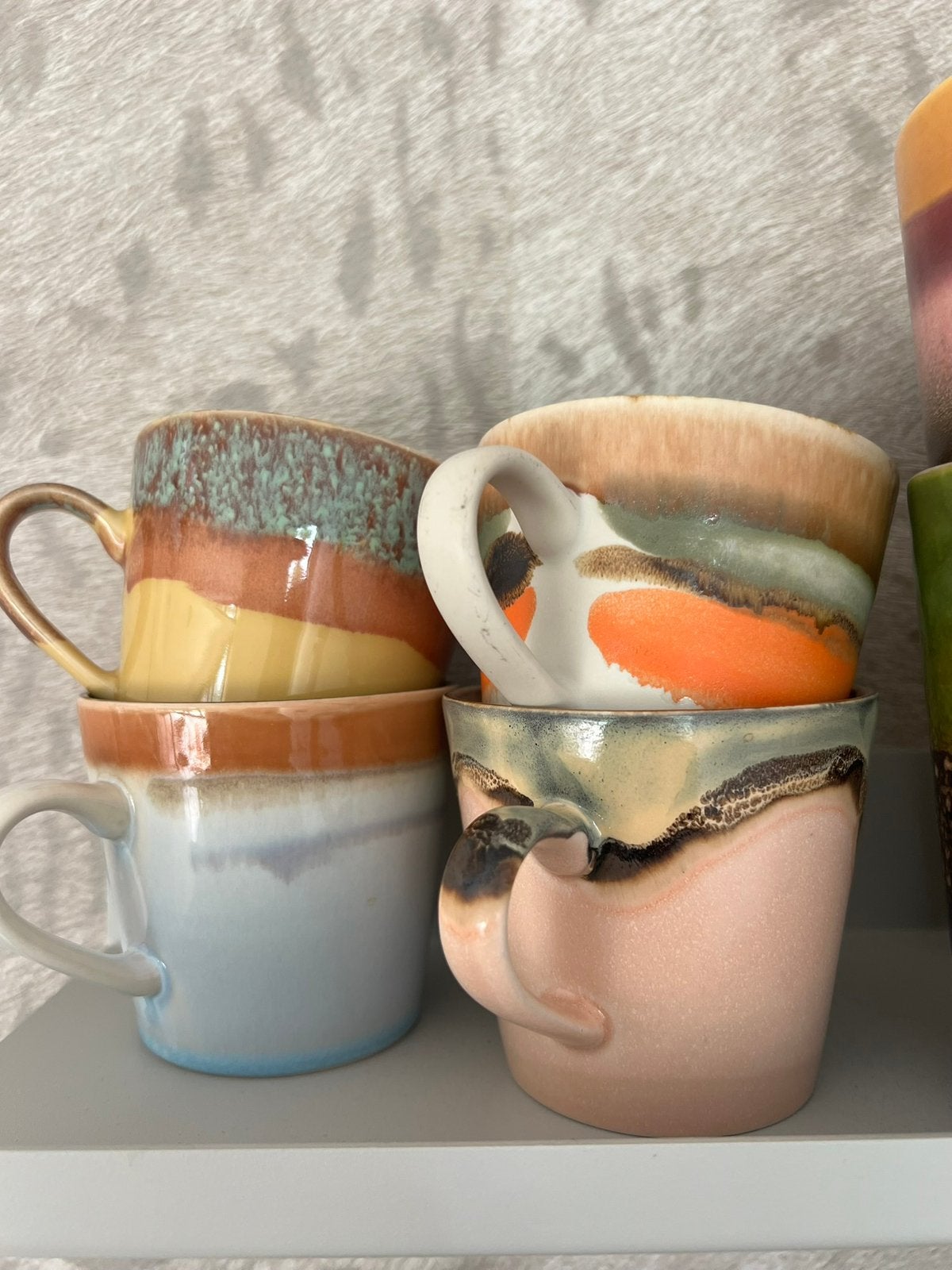Hk living cappuccino mokken, Keramiek, Ophalen of Verzenden, Zo goed als nieuw, Overige stijlen