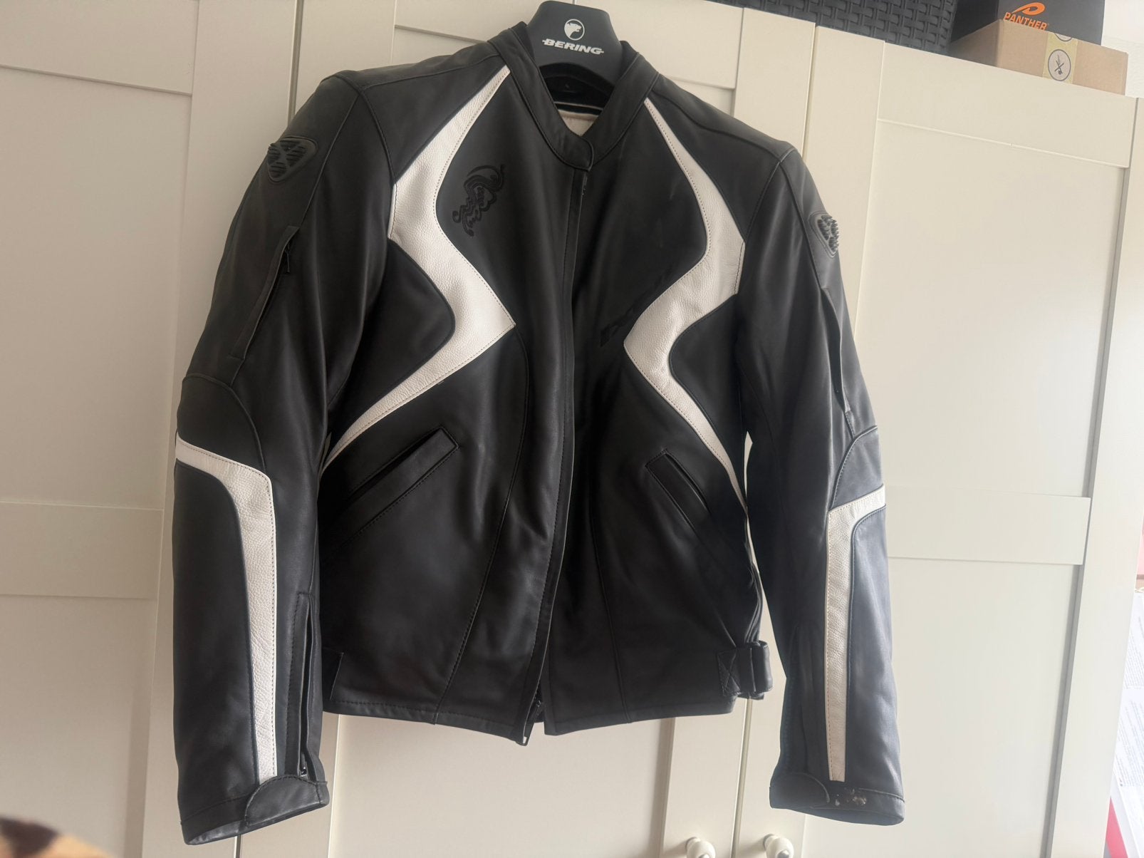 Dames motorjas Maat S, Motoren, Ophalen, Tweedehands, Dames, Jas | leer