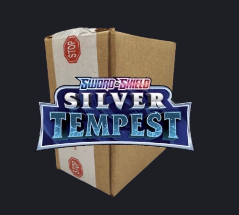 Case Silver Tempest sleeved boosters 24 st, Ophalen of Verzenden, Nieuw, Booster, Foil