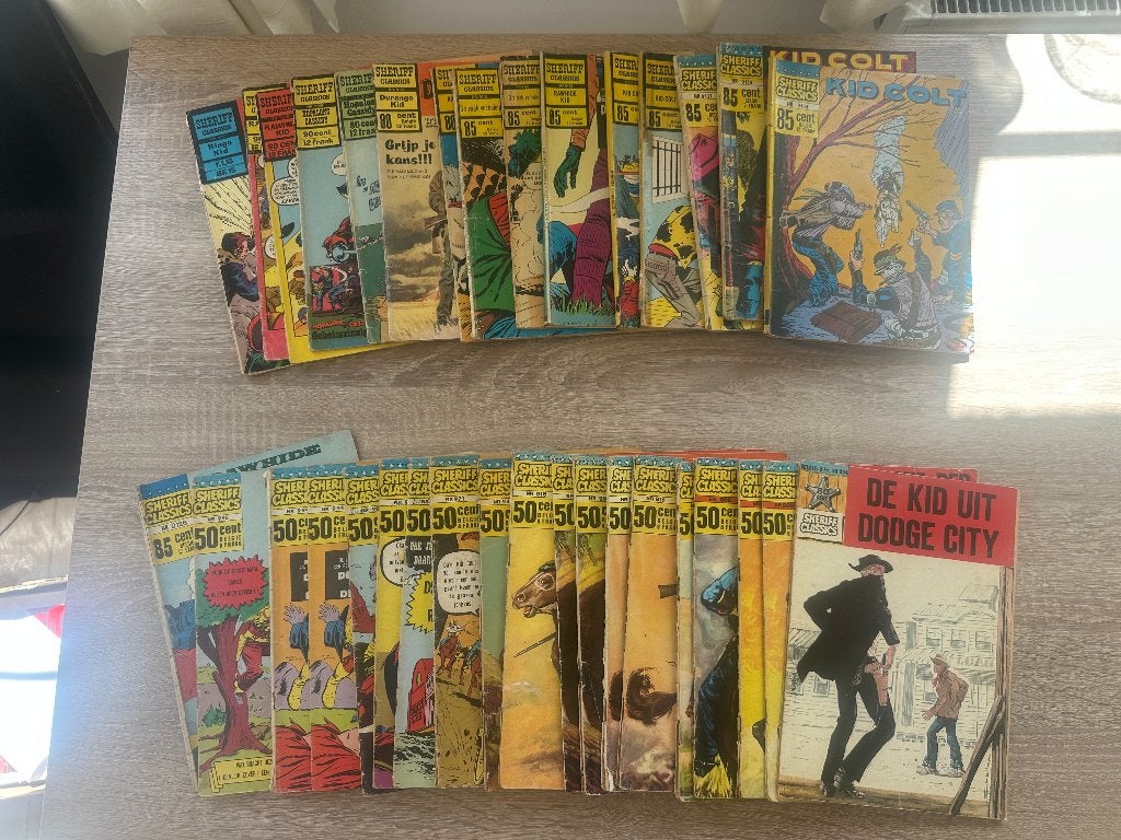 Grote hoeveelheid comics / classics ongeveer 250 stuks, Meerdere comics, Ophalen, Gelezen, Europa
