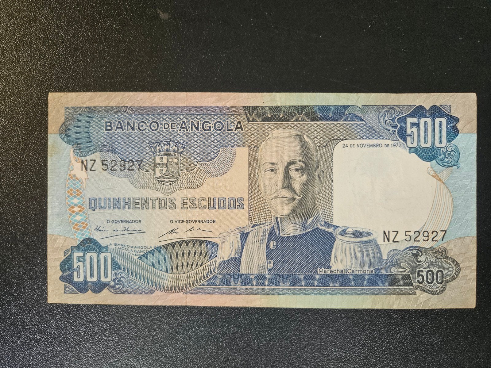 Angola pick 102 1972, Postzegels en Munten, Bankbiljetten | Afrika, Ophalen of Verzenden, Overige landen, Los biljet