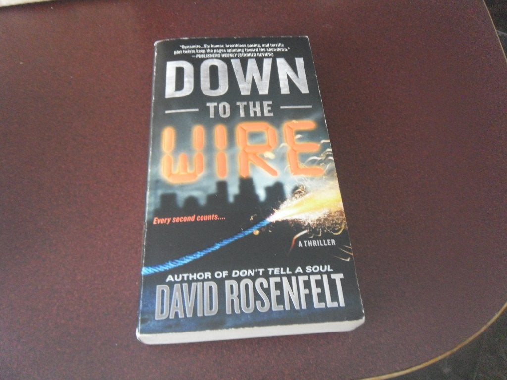 engels boek, down the wire, david rosenfelt, Ophalen of Verzenden, Gelezen