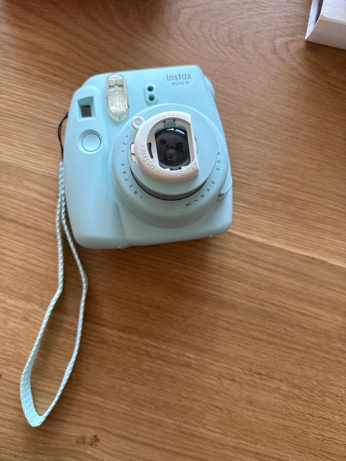 Instax Mini 9 Instant Camera - Mintgroen, Ingebouwde flitser, Instant camera, Ophalen of Verzenden, Zo goed als nieuw