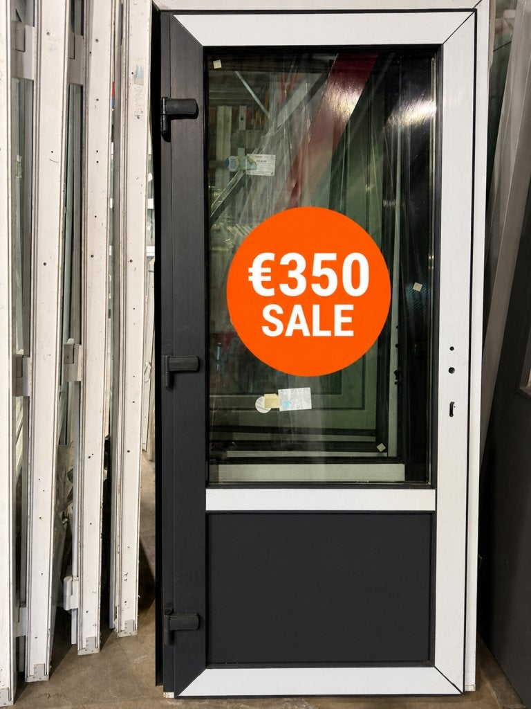 OP = OP  Hoge korting op kozijnen! Kunststof Antraciet deur, Doe-het-zelf en Verbouw, Kozijnen en Schuifpuien, Kunststof, Deurkozijn