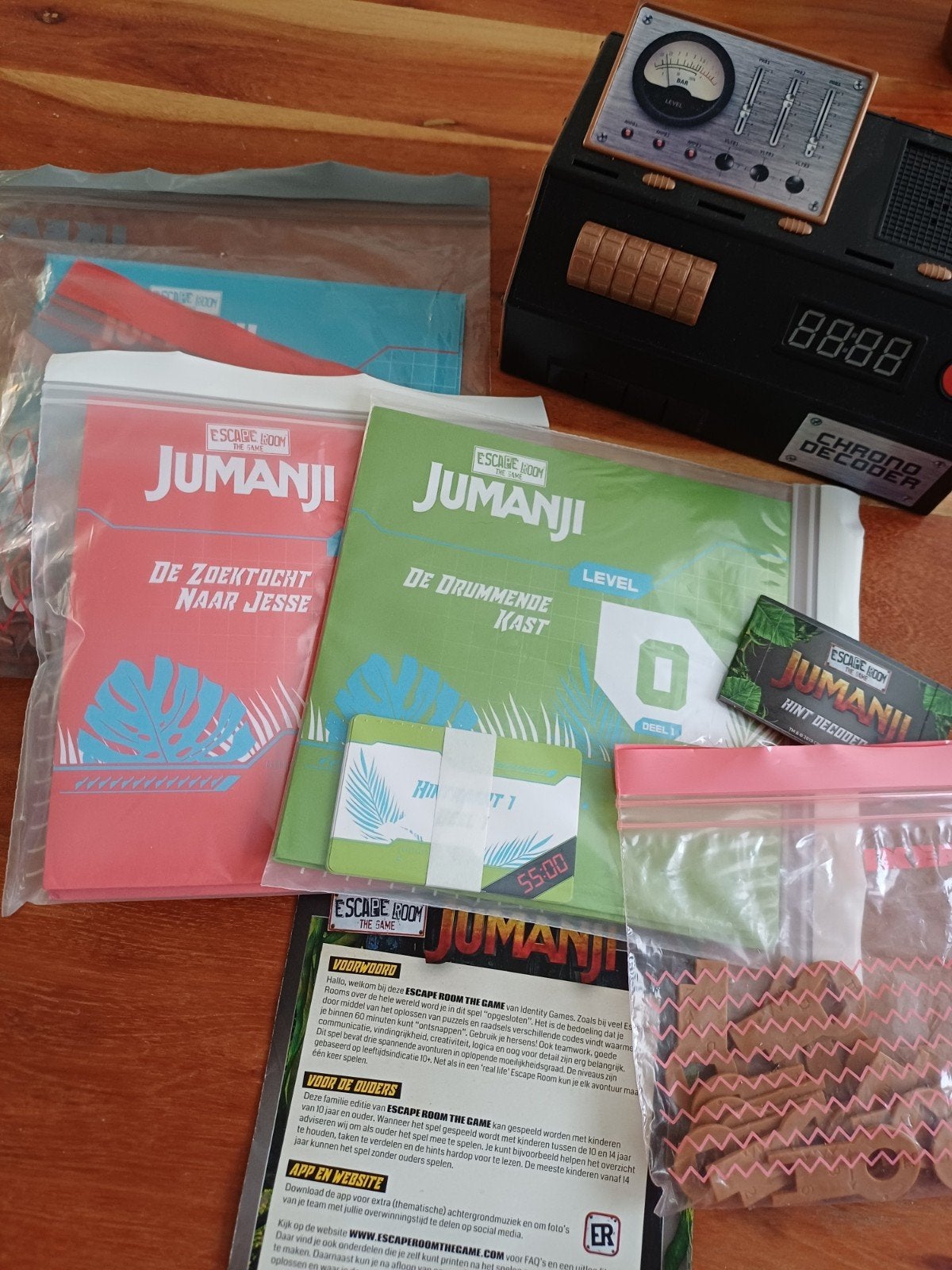 Escape Room The Game Jumanji, Drie of vier spelers, Ophalen of Verzenden, Gebruikt, Identity Games
