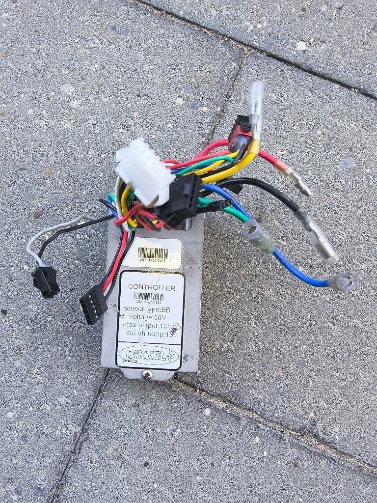 bikkel controller 36vol accu, Fietsen en Brommers, Fietsonderdelen, Ophalen of Verzenden, Gebruikt, Motor