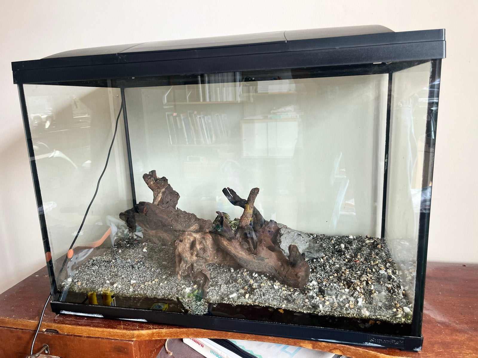 Aquarium Superfish 100L, Ophalen, Gebruikt, Leeg aquarium, Superfish