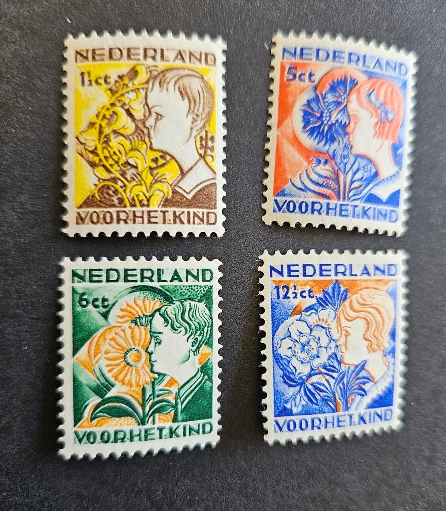 Nr 248  - nr 251 postfris, Ophalen of Verzenden