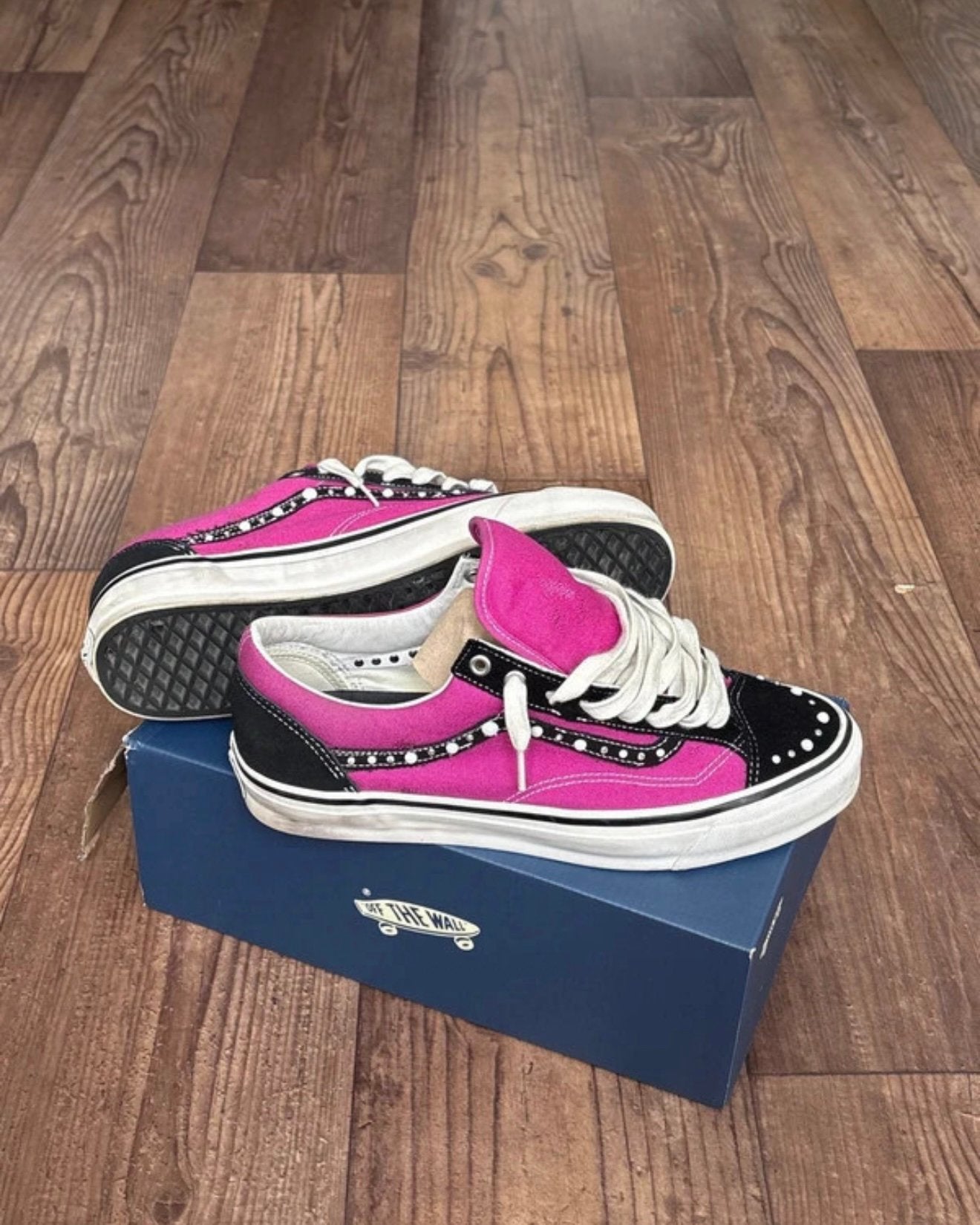 VANS OTW Old Skool 36 Pearlized Pack Pink Black Men's 10.5, Ophalen of Verzenden, Zo goed als nieuw, Zwart, Sneakers of Gympen