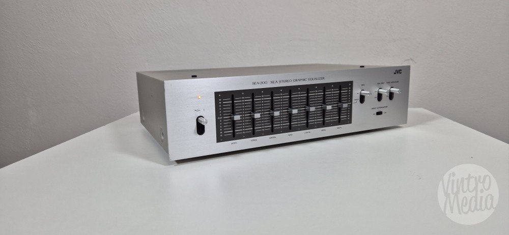 JVC SEA-20G Equalizer | 7 Bands | 60 Hz - 15 kHz | Vintage, Ophalen of Verzenden, Refurbished