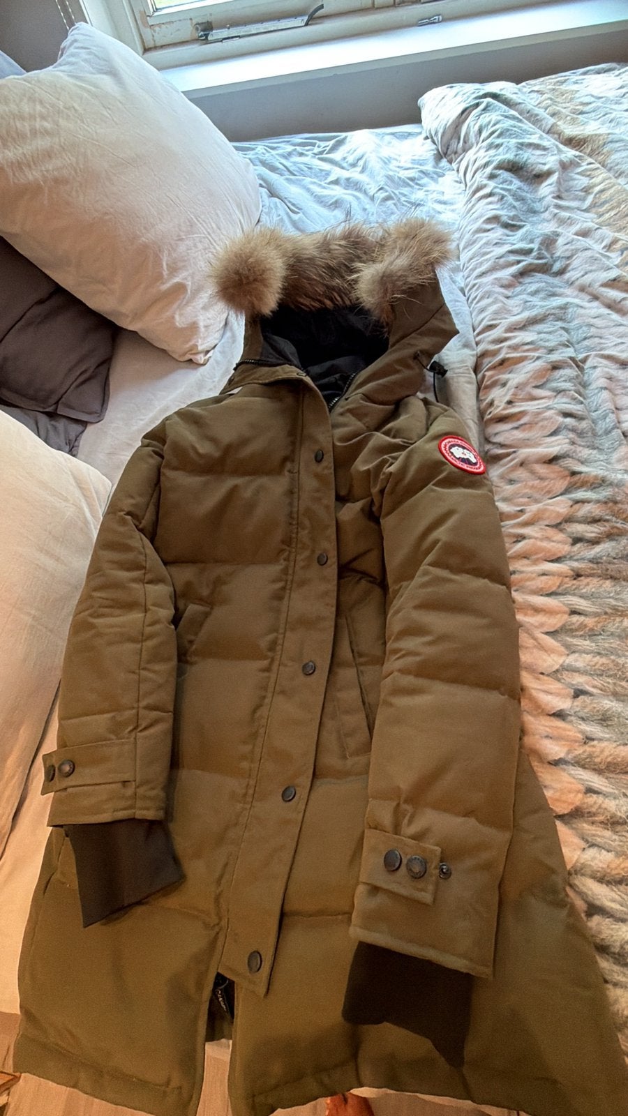 Mooie Dames Winterjas, Ophalen of Verzenden, Zo goed als nieuw, Zwart
