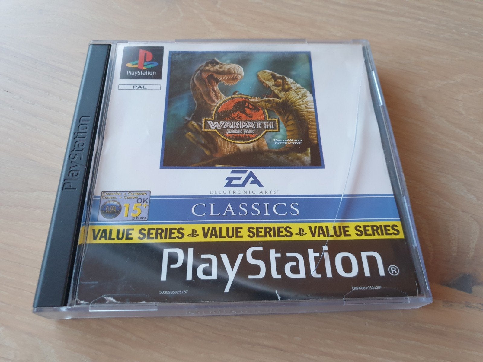 Warpath Jurassic Park PS1 Classics, Vechten, 2 spelers, Eén computer, Ophalen of Verzenden