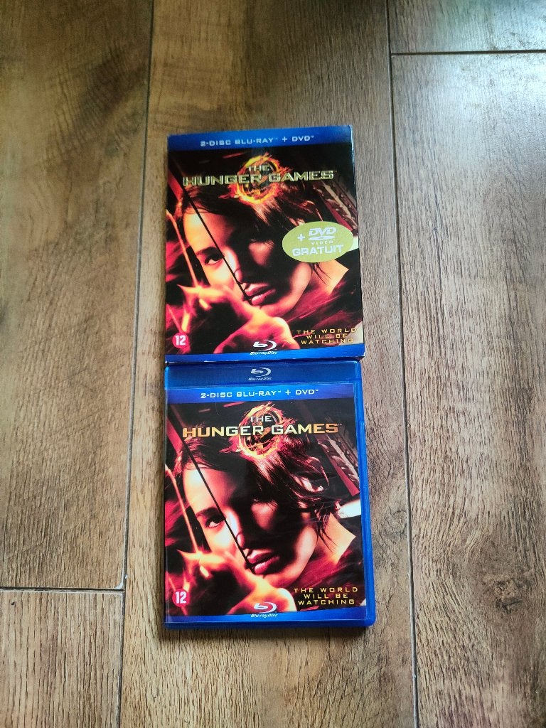 Blu-Ray + Dvd the Hunger Games, Cd's en Dvd's, Ophalen of Verzenden, Zo goed als nieuw, Actie