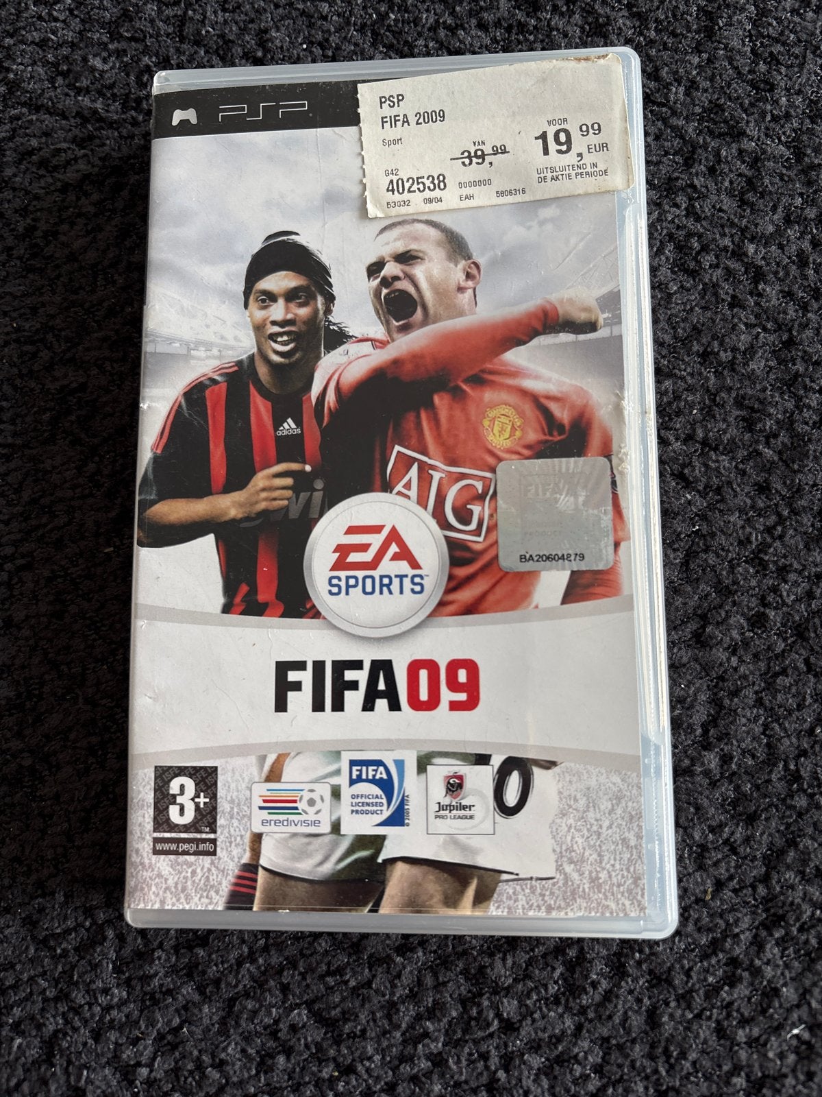 FIFA 09 PSP - Voetbalgame voor de PlayStation Portable, Gebruikt, 1 speler, Ophalen of Verzenden, Vanaf 3 jaar
