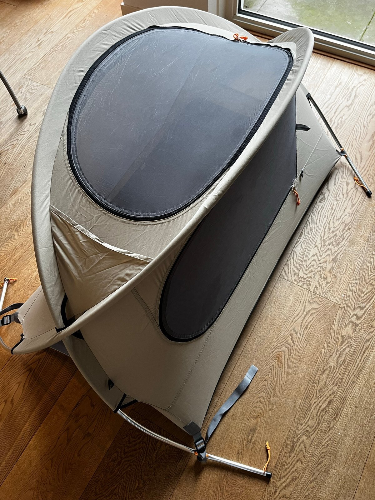 Nomad Kids Travel Bed Katoen - Compact en Comfortabel, Ophalen, Gebruikt, Tot en met 2