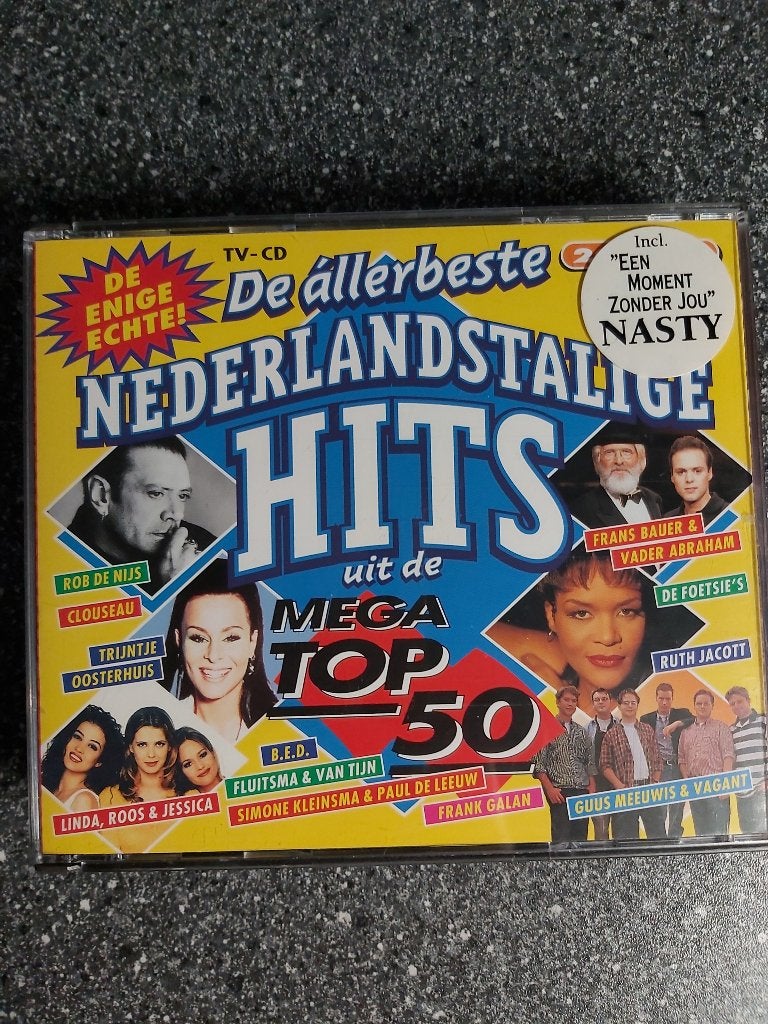 2CD ALLERBESTE NEDERLANDSTALIGE HITS UIT DE MEGA TOP 50 1996, Cd's en Dvd's, Ophalen of Verzenden, Gebruikt, Pop