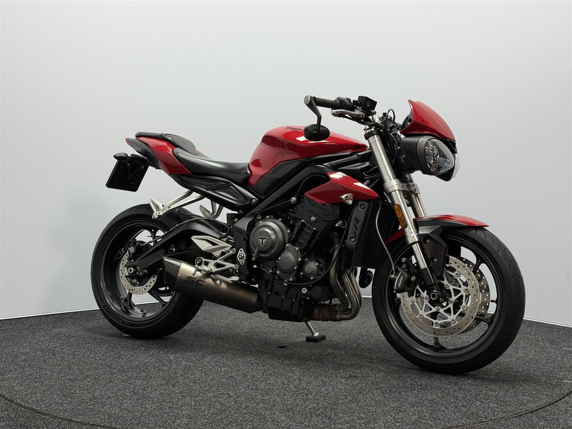 Triumph Street Triple ABS, Motoren, 765 cc, Meer dan 35 kW, Traction Control, Handgeschakeld