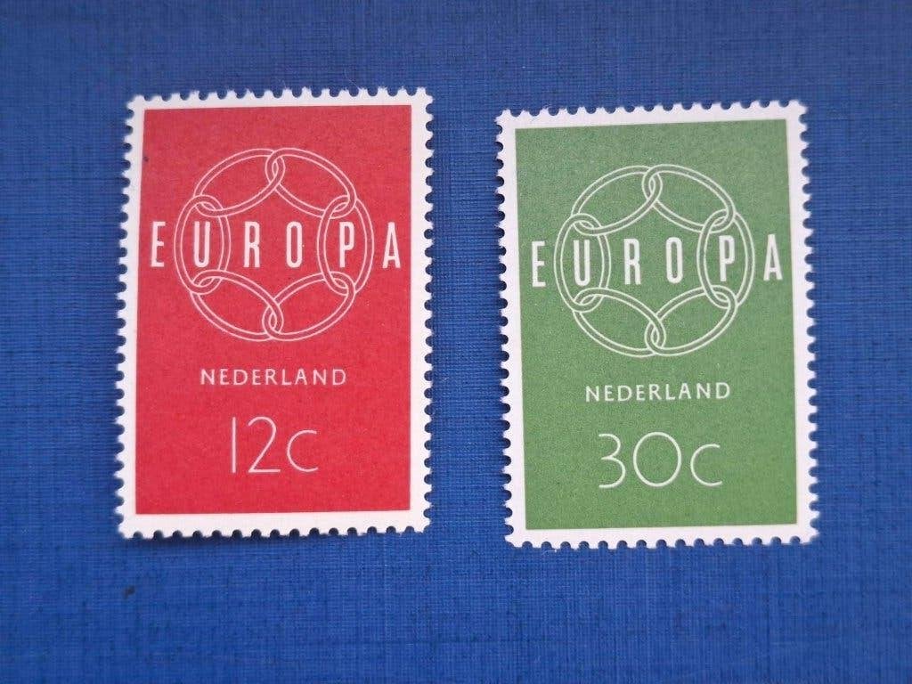 Postzegel NL 1959 PF serie Europa zegels 30-05, Postzegels en Munten, Postzegels | Nederland, Ophalen of Verzenden, Na 1940, Postfris