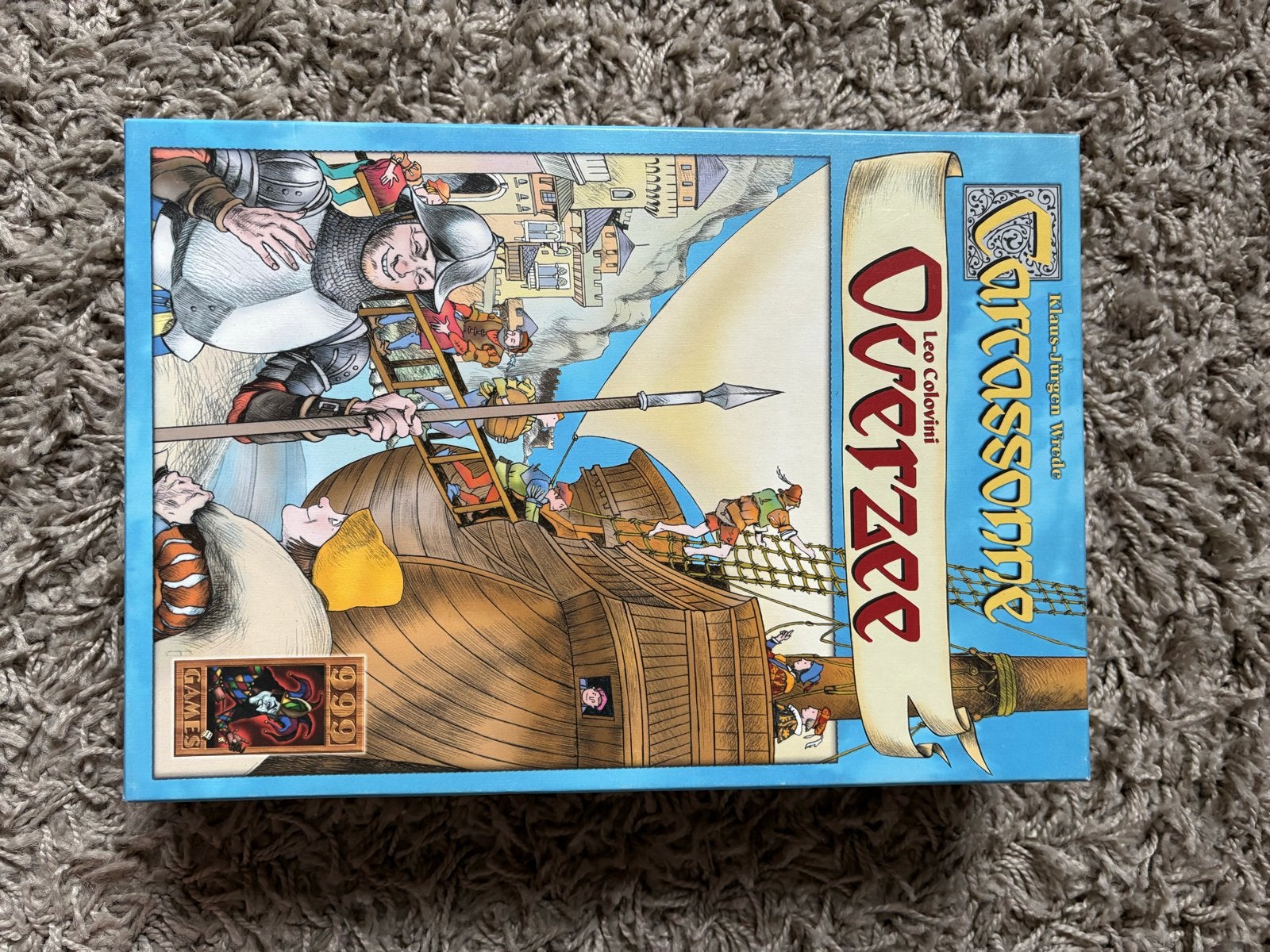 Carcassonne Overzee - Bordspel, Hobby en Vrije tijd, Gezelschapsspellen | Bordspellen, Drie of vier spelers, Ophalen, Gebruikt