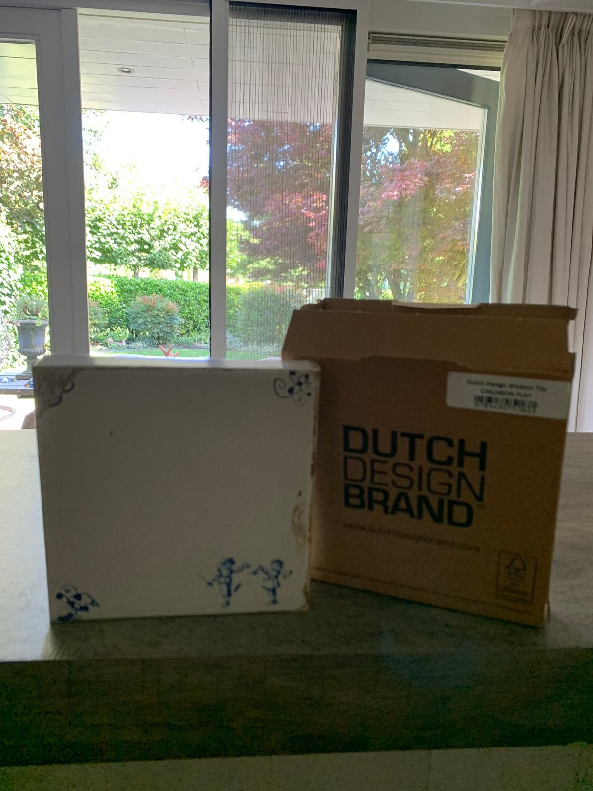 Dutch Design “tegeltje” Delfts blauw. Nieuw!, Ophalen of Verzenden