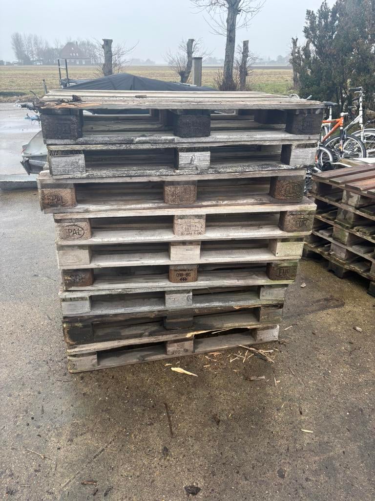 Europallets, Ophalen, Zo goed als nieuw, Pallet, Minder dan 200 cm