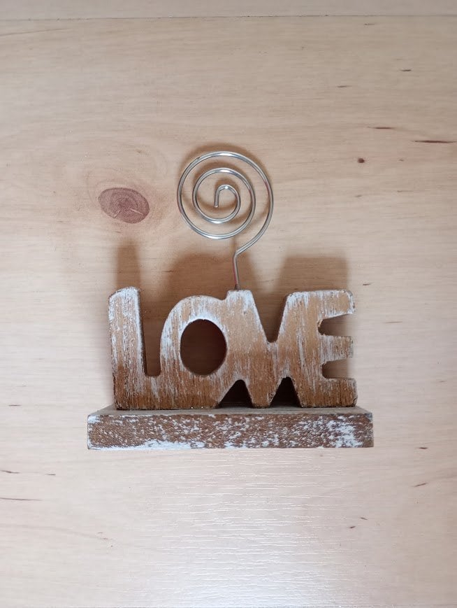 houten fotohouder Love, Ophalen of Verzenden