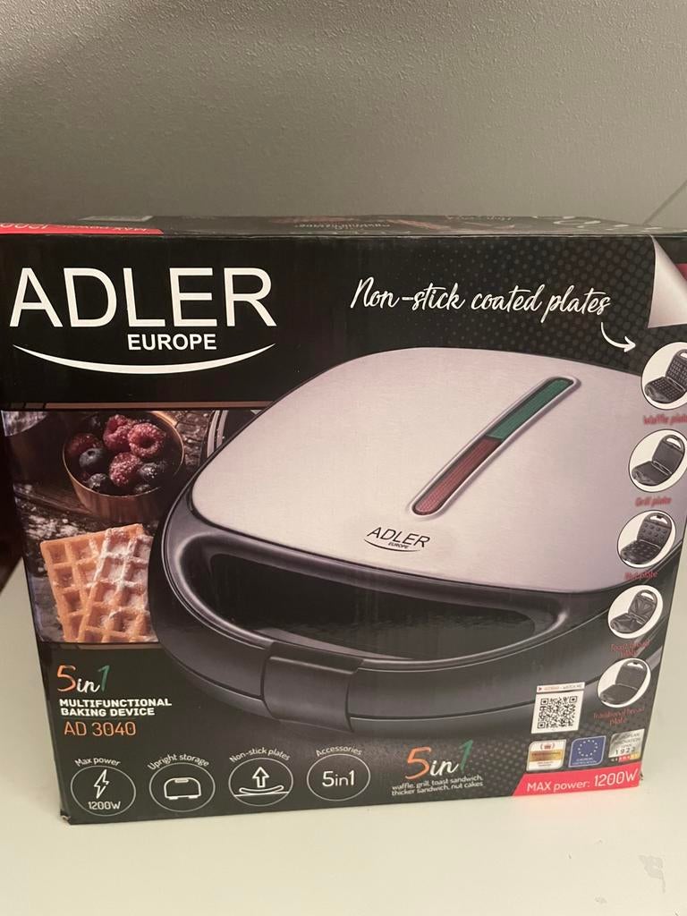 Adler multifunctioneel bakapparaat - 5 in 1, Ophalen, Nieuw