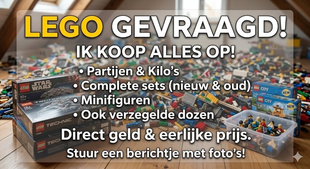 Ik koop uw LEGO op! (Snel, eerlijk en betrouwbaar), Star Wars, Compleet, Lego, Ophalen of Verzenden