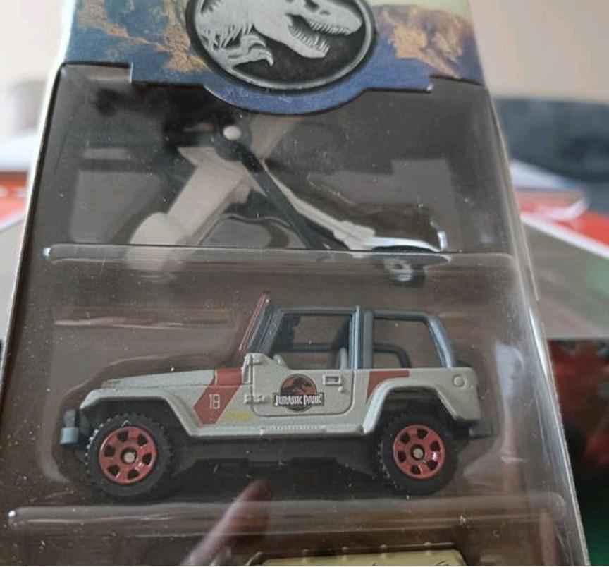 1:64 Jurassic World 5 pack, S, Auto, R, Nieuw