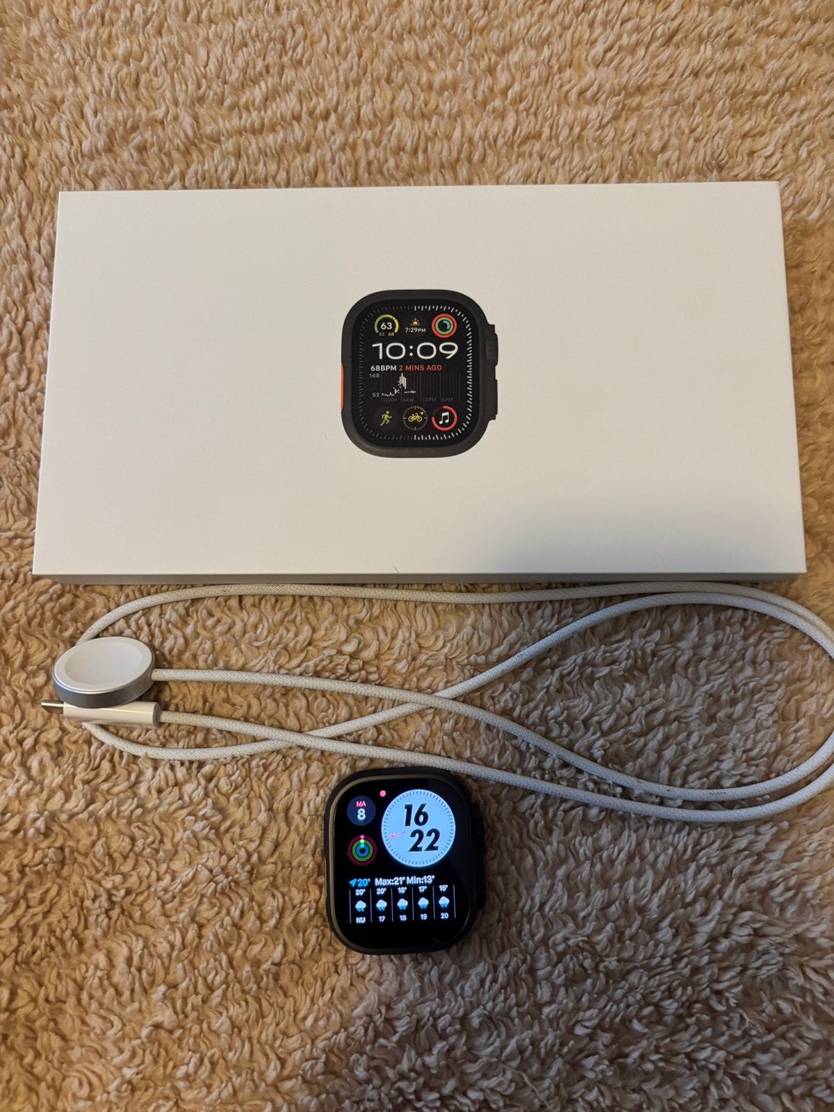 Nieuw APPLE Watch Ultra 2 GPS + Cellular, Sieraden, Tassen en Uiterlijk, Smartwatches, Verzenden, Nieuw