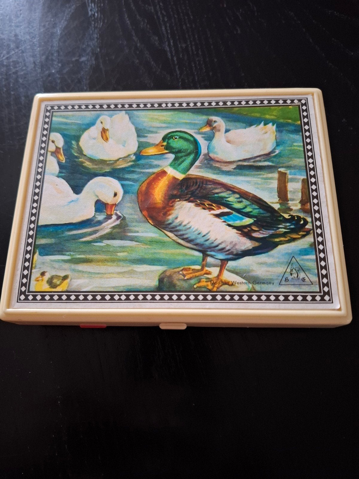 Vintage Eichhorn Kubuspuzzel - Compleet in goede Staat, Ophalen of Verzenden, Minder dan 10 stukjes, Gebruikt, 2 tot 4 jaar