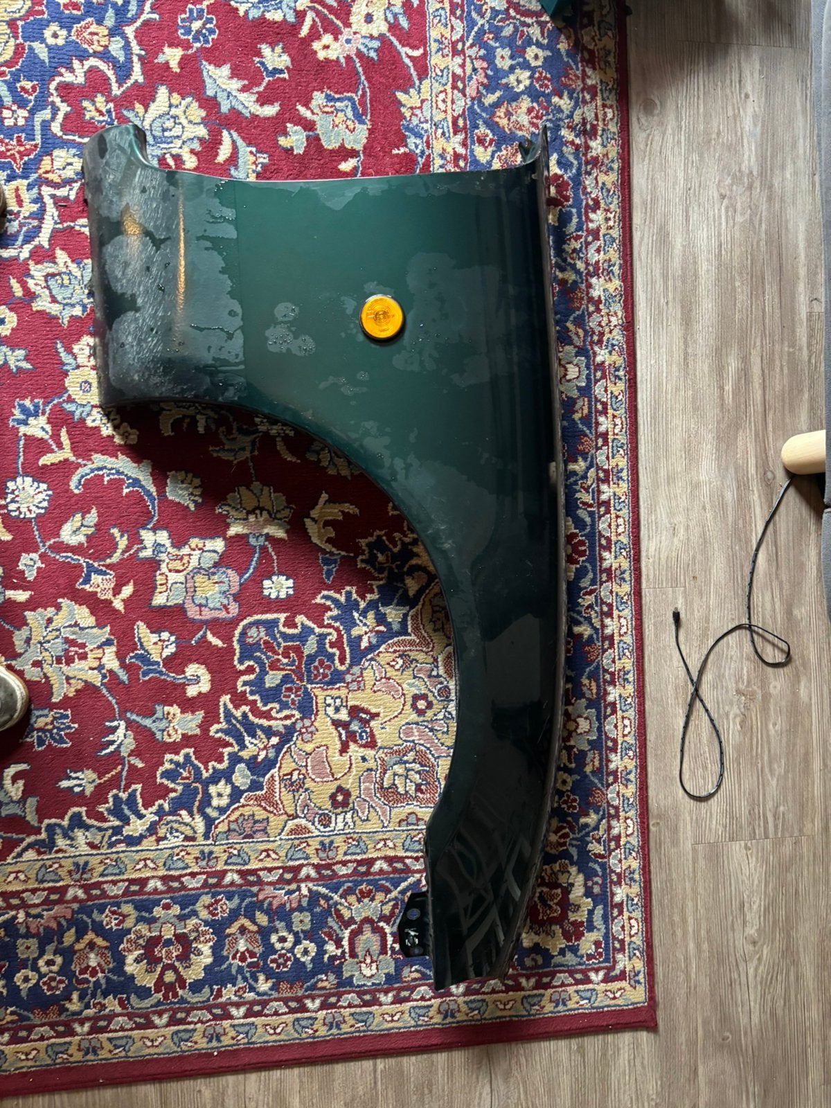 Mazda MX5 zijschermen skirts fenders groen 18j, Ophalen of Verzenden, Rechts, Mazda, Spatbord