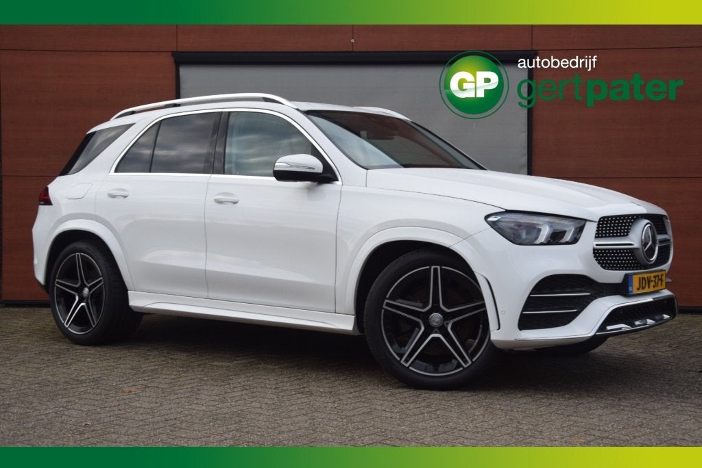 Mercedes-Benz GLE 350e 4MATIC AMG-Line Distronic/22Inch/Park, Auto's, Mercedes-Benz, Gebruikt, Zwart, 4 cilinders, Wit