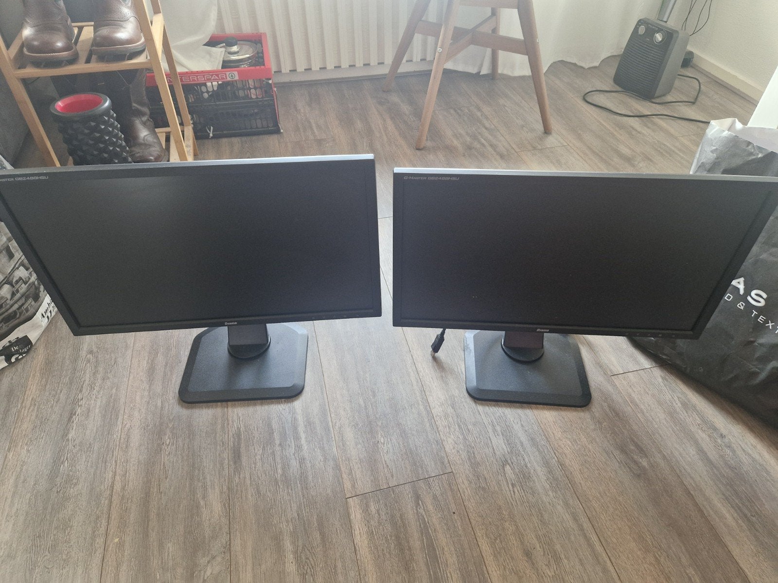 2x Iiyama G-Master GB2488HSU Gaming Monitor - Full HD, Computers en Software, Monitoren, Gebruikt, Iiyama, 101 t/m 150 Hz, Full HD