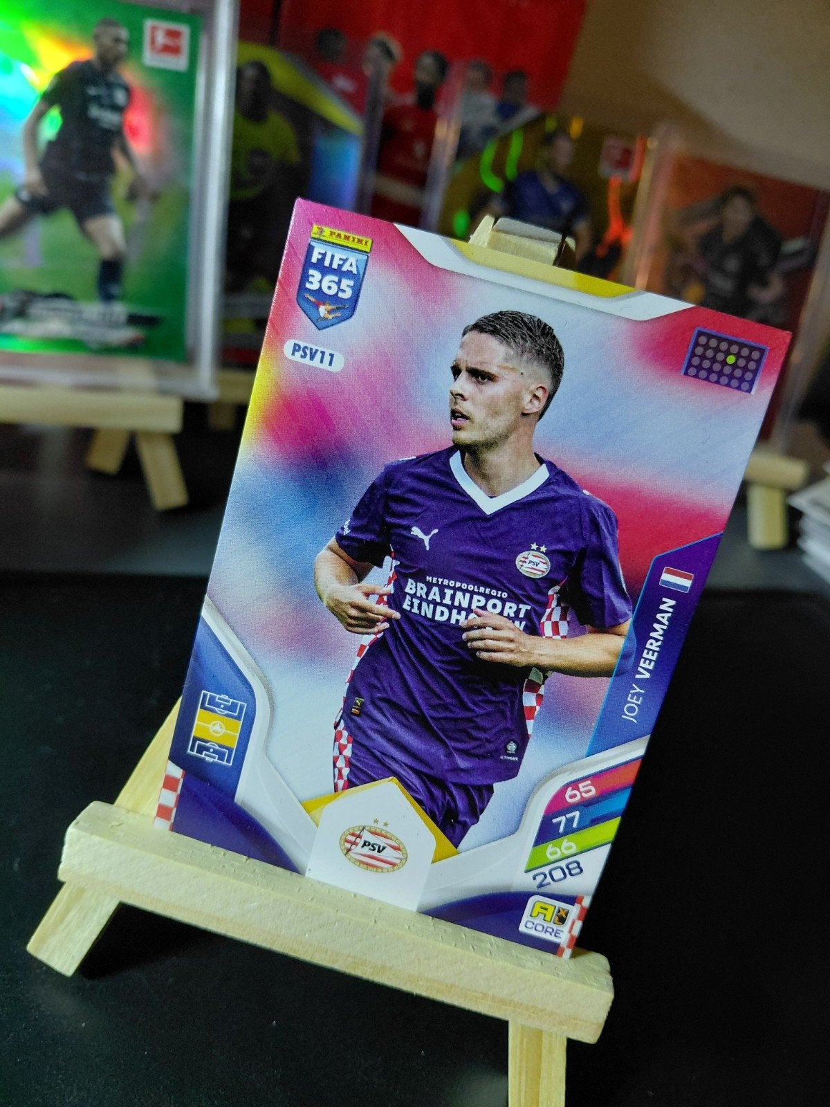 joey veerman (psv) panini, Verzamelen, Sportartikelen en Voetbal, Ophalen of Verzenden, Nieuw, PSV, Poster, Plaatje of Sticker