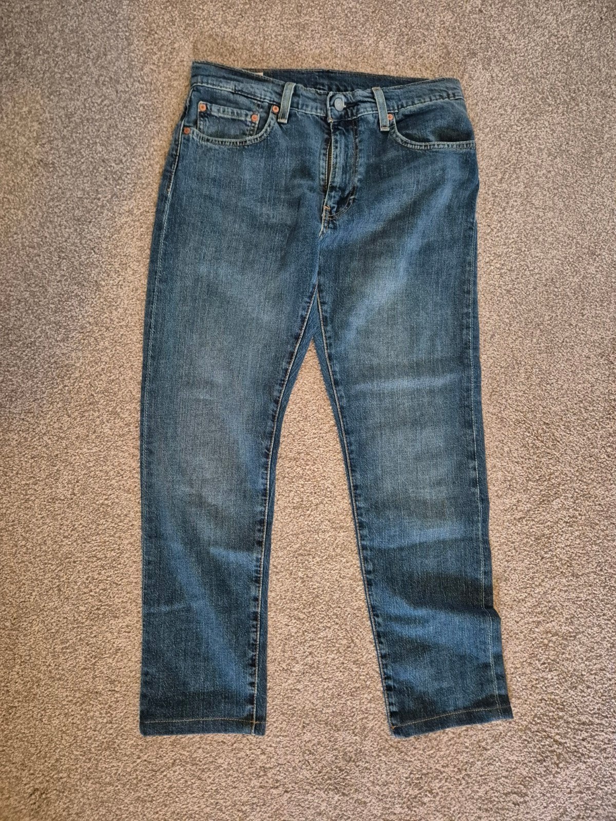 Nieuwe Levi's Jeans 512 Slim Taper Spijkerbroek W31, L32, Levi's, Blauw, Nieuw, W32 (confectie 46) of kleiner