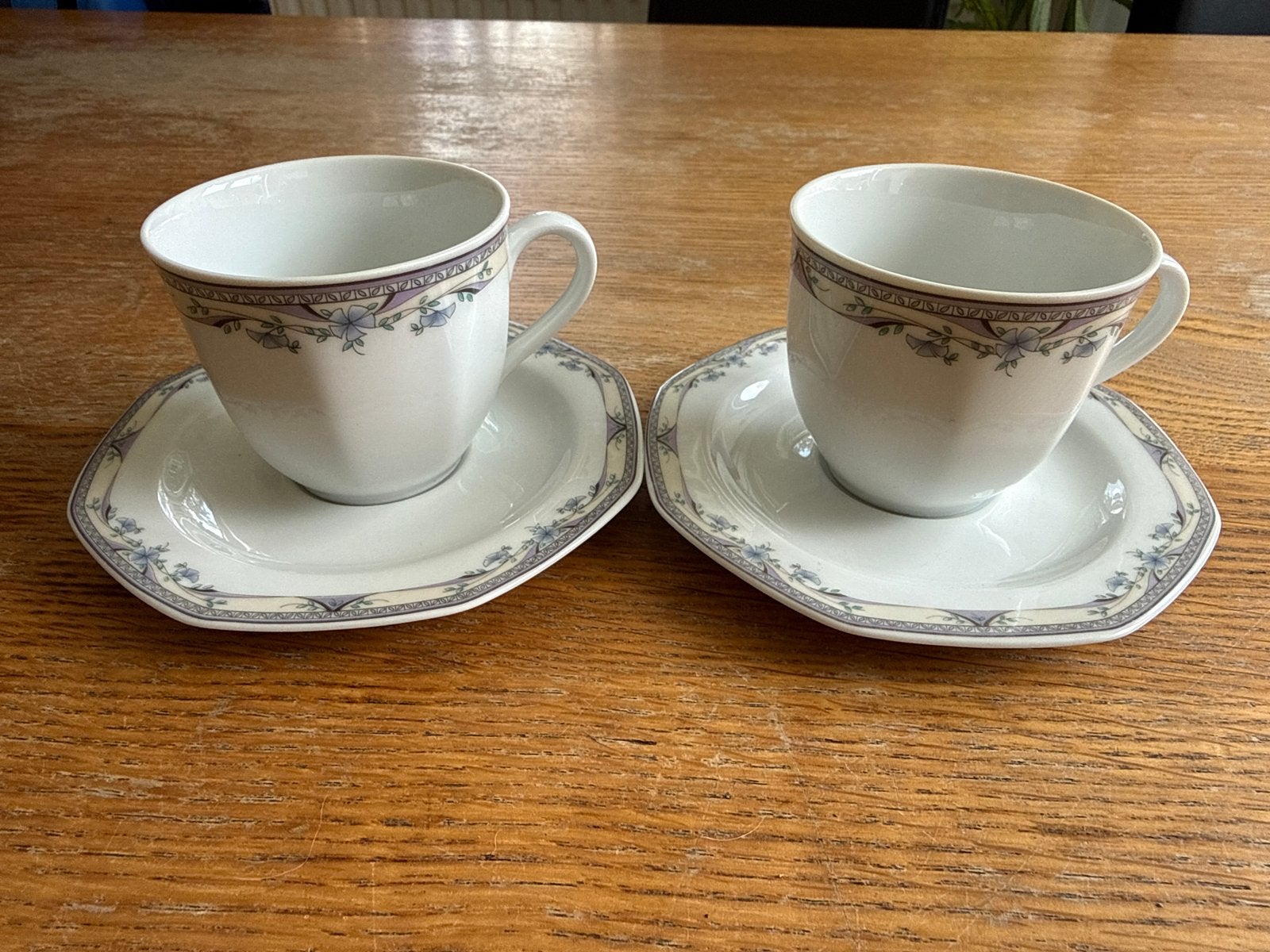 vintageWinterling Roslau (Douwe Egberts) kop en schotel, Overige merken, Klassiek, Ophalen of Verzenden, Zo goed als nieuw