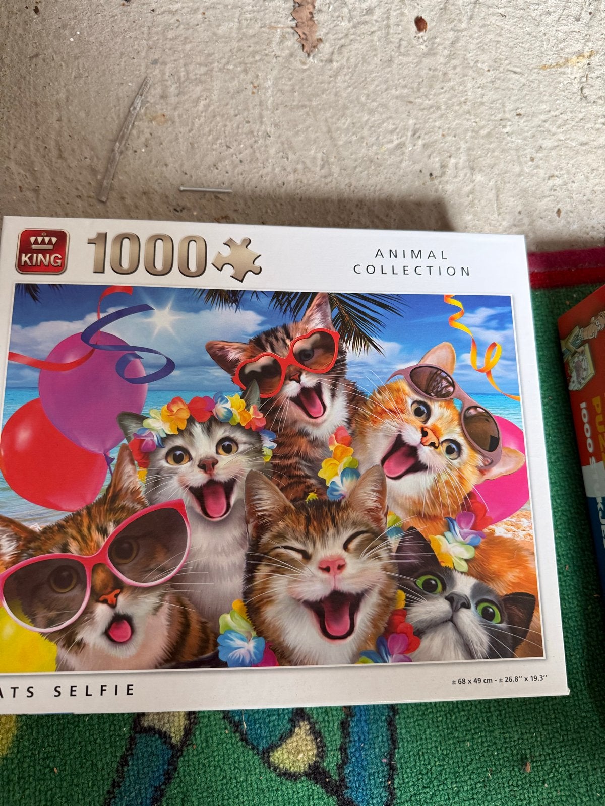 Diverse 1000-stukjes Puzzels: Katten, André van Duin, Parijs, Ophalen, 500 t/m 1500 stukjes, Gebruikt, Legpuzzel