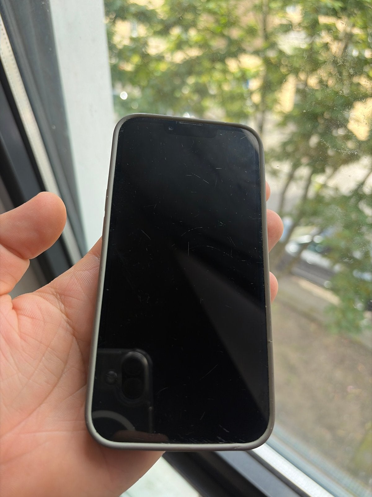 iPhone 13 - Groen - Gebarsten Achterkant, Telecommunicatie, 80 %, IPhone 13, Ophalen of Verzenden, 64 GB