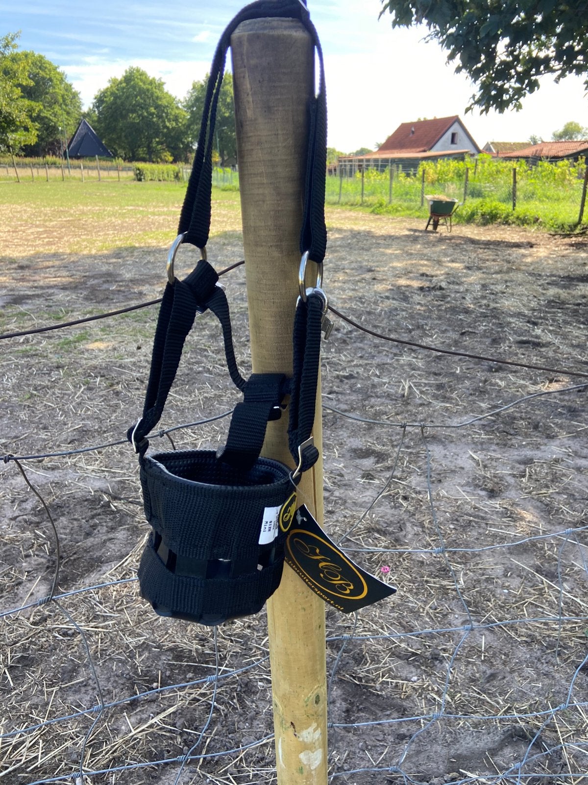 Graasmasker nieuw mini shet, Dieren en Toebehoren, Paarden en Pony's | Hoofdstellen en Tuigage, Ophalen of Verzenden, Zo goed als nieuw