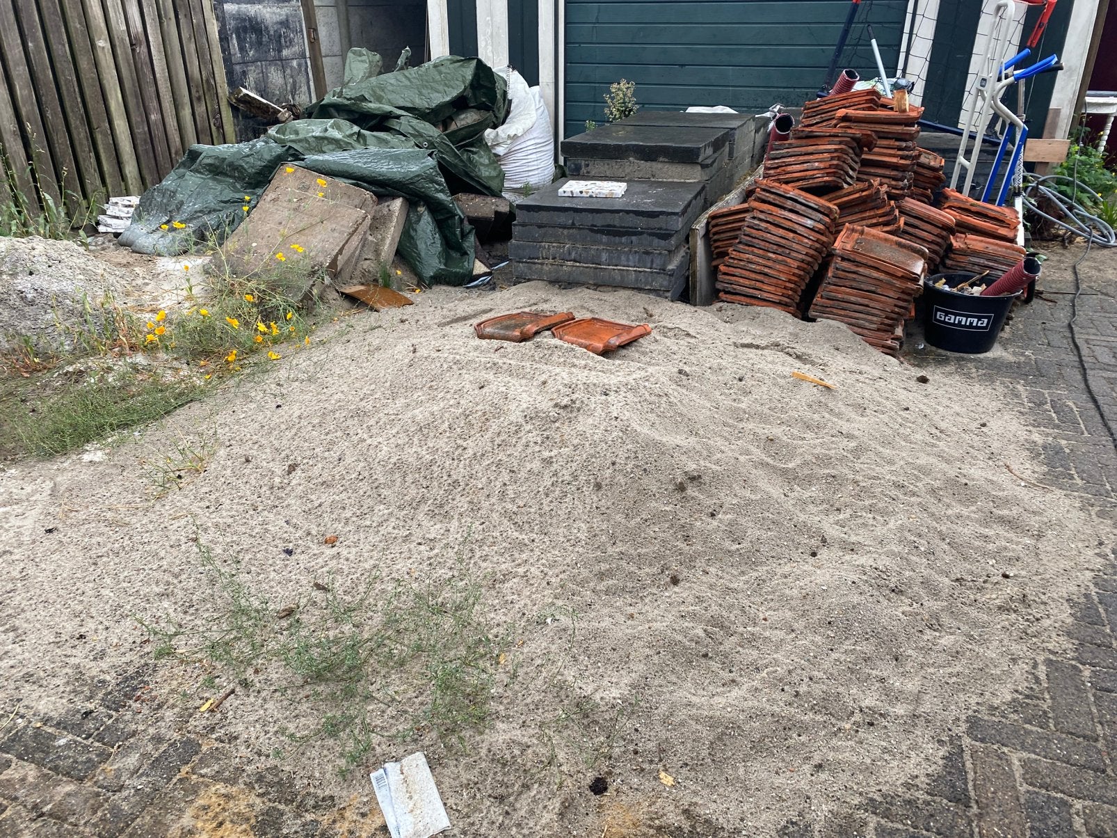 Zand gratis afhalen, Ophalen, Zo goed als nieuw, Ophoogzand