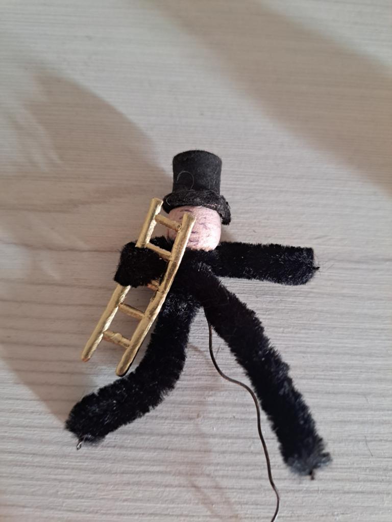 Chenille schoorstenvegertje, Ophalen of Verzenden