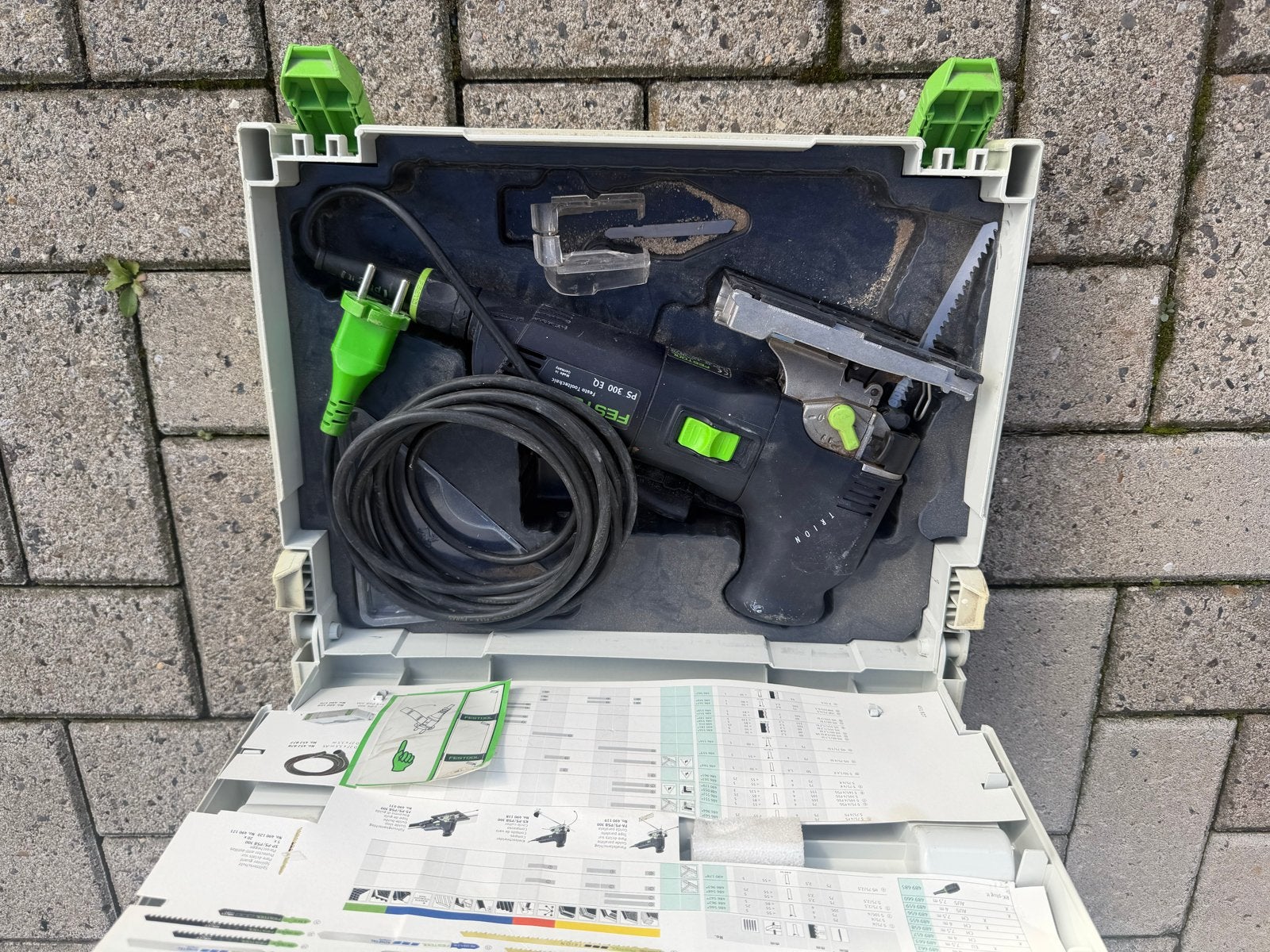 Festool Decoupeerzaag PS 300 EQ - Hobby gebruikt, Ophalen of Verzenden, Gebruikt, Decoupeerzaag