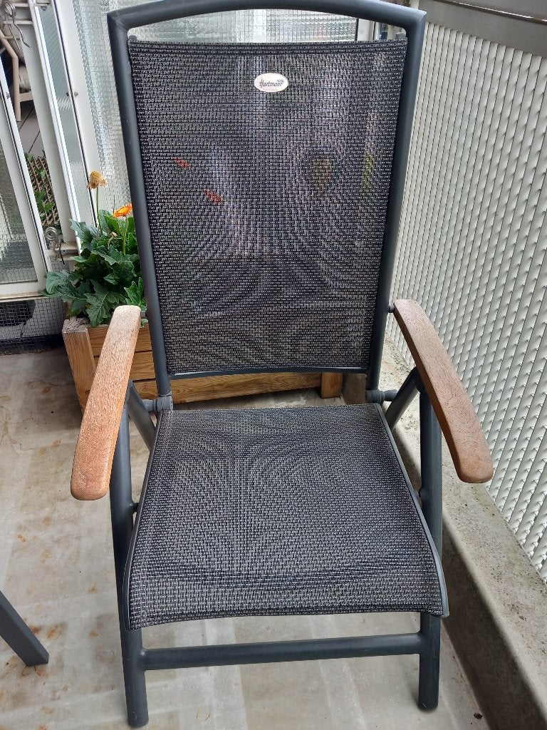 Tuinstoelen Hartman, Tuin en Terras, Tuinstoelen, Ophalen, Gebruikt, Metaal, Verstelbaar